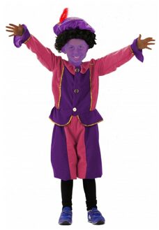Paarse Piet accessoires set kids