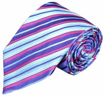 Paarse stropdas Oleggio blauw
