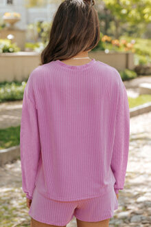 Paasei Sequins Brei Set Roze