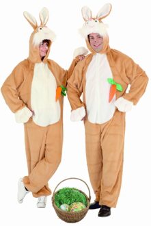 Paashaaspak Wortel Volwassene Bruin - Kastanje