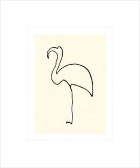 Pablo Picasso - Le Flamand Rose Kunstdruk 50x60cm