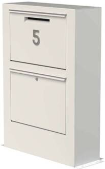 Paca aluminium pakketbrievenbus