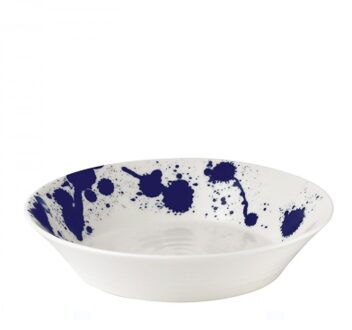 Pacific pastabord Splash - ø 22 cm Blauw