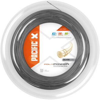 Pacific Poly Power Pro Silver Series Rol Snaren 200m-Zilver - 1.30