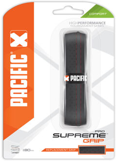 Pacific Supreme Grip Pro - Tennisgrip - 1.80mm - Zwart