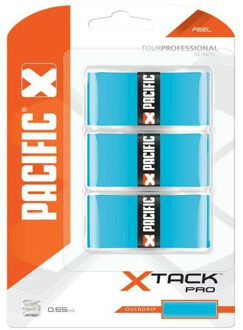 Pacific X Tack Pro overgrip 3 stuks blauw