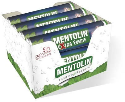 Pack 12 you. · Extra Strong mentholin without sugar