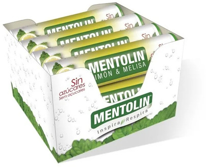 Pack 12 you. · Mentolin lemon smooth without sugar