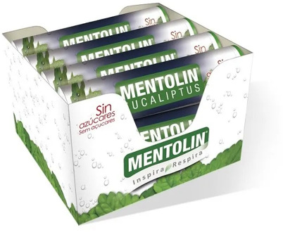 Pack 12 you. · Sugar-free eucalyptus mentholin