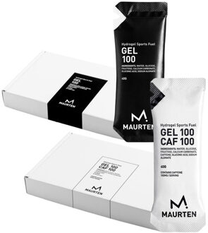 Pack 12x Gel 100 Gel + 12x Gel 100 Cafeïne zwart