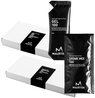 Pack 12x Gel 100 + 18x Drinkmix 160 zwart
