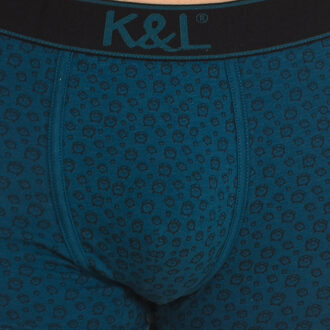 Pack-2 Ademende stoffen boxers met anatomische voorkant KL2004 heren Groen - 2XL