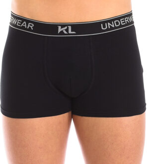 Pack-2 Ademende stoffen boxers met anatomische voorkant KL2014 heren Kaki - L