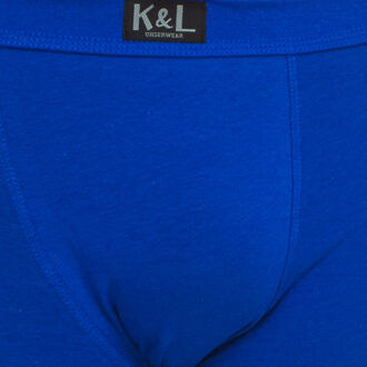 Pack-2 Basic Boxers met ademende stof KL2009 heren Blauw - XL
