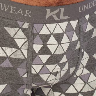 Pack-2 Boxers ademende stof KLB2 heren - maat Grijs