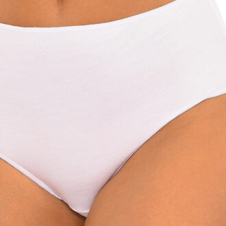 Pack-2 Damesslip in microvezel Q-EN906 - maat Wit