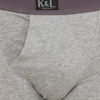 Pack-2 Open Boxers KL2011 man Grijs