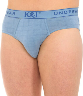 Pack-3 herenslips van ademende stof KL3007 Veelkleurig - 2XL