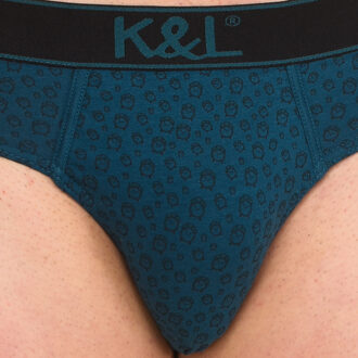 Pack-3 Slips Funny ademende stof KL3012 man Veelkleurig - 2XL