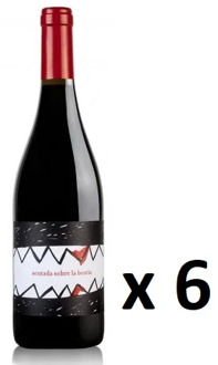 PACK 6 bottles red wine sitting over the Beast 2017, D.O Valencia, free from Spain, red wine