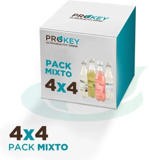 Pack mixed 4 bottles of each flavor of kefir (16x500ml)