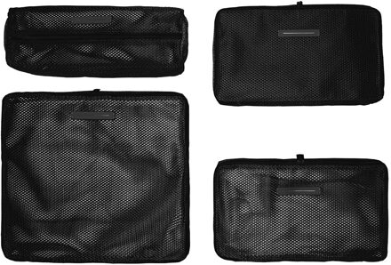 Packing Cubes all black Zwart