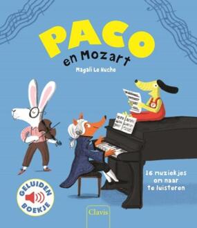 Paco en Mozart (geluidenboek) - Boek Magali Le Huche (9044829432)