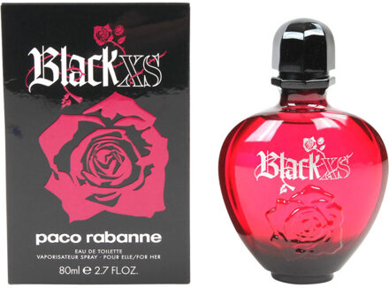 Paco Rabanne Black XS For Her eau de toilette, 80 ml