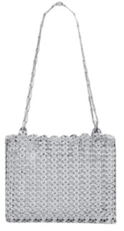 Paco Rabanne Iconische Tas 1969 Mode Luxe Paco Rabanne , Gray , Dames - ONE Size