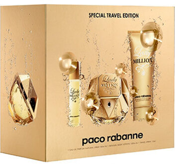 Paco Rabanne Lady Million cadeauset, 3-delig