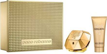 Paco Rabanne Lady Million - giftset cadeauset - 50 ml eau de parfum + 100 ml bodylotion