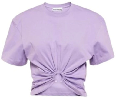 Paco Rabanne Lavendel Top Mode Stijl Paco Rabanne , Purple , Dames - M,S,Xs