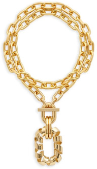 Paco Rabanne Necklaces Paco Rabanne , Beige , Dames - ONE Size