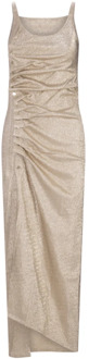 Paco Rabanne Party Dresses Paco Rabanne , Beige , Dames - S,Xs,2Xs