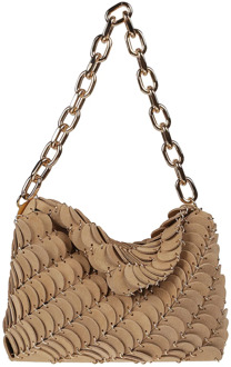 Paco Rabanne Shoulder Bags Paco Rabanne , Beige , Dames - ONE Size