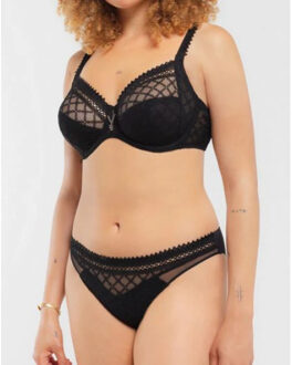 Paco slip 48530 485 noir - maat 44 Zwart