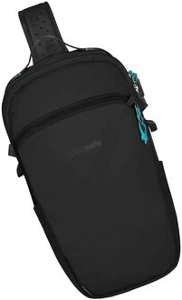 Pacsafe Eco 12L Sling Backpack Econyl black Zwart - H 42 x B 20 x D 10