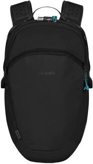 Pacsafe Eco 18L Backpack Econyl black anti diefstal rugzak Zwart - H 43 x B 27 x D 19 cm
