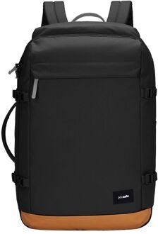 Pacsafe Go Carry-On Backpack 44L Anti-Theft jet black anti diefstal rugzak Zwart - H 53 x B 34 x D 20 cm