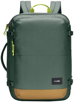Pacsafe Go Carry-On Rugzak - 34 liter - spruce green anti diefstal rugzak Groen - H 47 x B 32 x D 20 cm