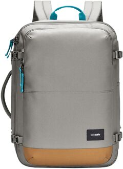 Pacsafe Go Carry-On Rugzak - 34 liter - stone anti diefstal rugzak Grijs - H 47 x B 32 x D 20 cm