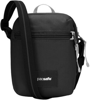 Pacsafe Go Micro Crossbody Anti-Theft jet black damestas Zwart - H 17.5 x B 12.5 x D 8 cm