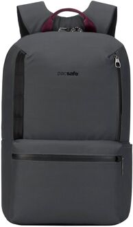Pacsafe Metrosafe X Anti-Theft 20L laptop laptop rugzak slate anti diefstal rugzak Grijs - H 45 x B 30 x D 13 cm