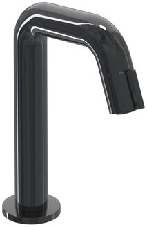 Pact fonteinkraan Contour model S, zwart chroom PVD