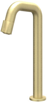 Pact Fonteinkraan Contour - opbouw - verhoogd - Geborsteld mat goud PVD 6402254 Goud geborsteld