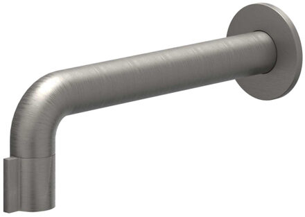 Pact Fonteinkraan - inbouw - 1/2 aansluiting - inkortbaar - Geborsteld metal black PVD 6402106 Metal black geborsteld (antraciet)