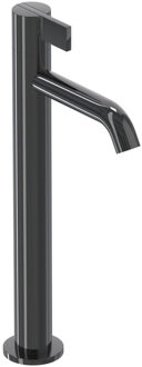 Pact fonteinkraan model L 29,3 cm, zwart chroom PVD