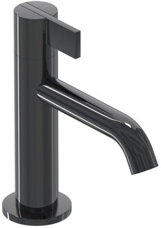 Pact fonteinkraan model S 15,3 cm, zwart chroom PVD