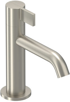 Pact Fonteinkraan - opbouw - laag - Geborsteld nickel PVD 6402003 Nickel geborsteld (RVS)