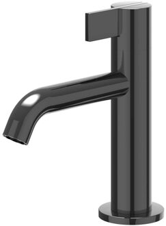 Pact Fonteinkraan - opbouw - laag - Zwart chroom PVD 6402007 Zwart Chroom glans